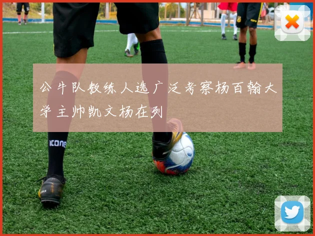 公牛队教练人选广泛考察杨百翰大学主帅凯文杨在列